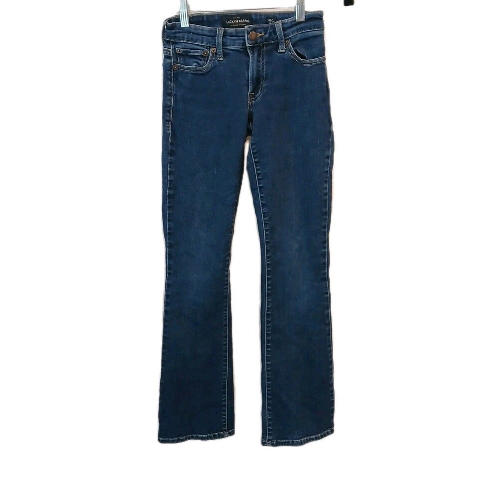 Lot Of 2 Lucky Brand Women's Jeans, Size 00/24 Blue Lolita Skinny Premium
